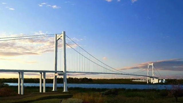 张靖皋长江大桥初步设计获批，将创下六项世界之最!