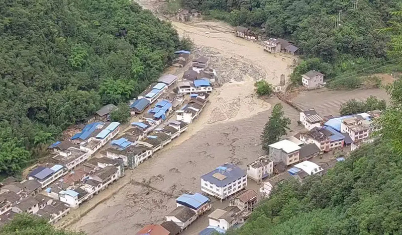 北川局地持续强降水引发山洪造成6人死亡、12人失联